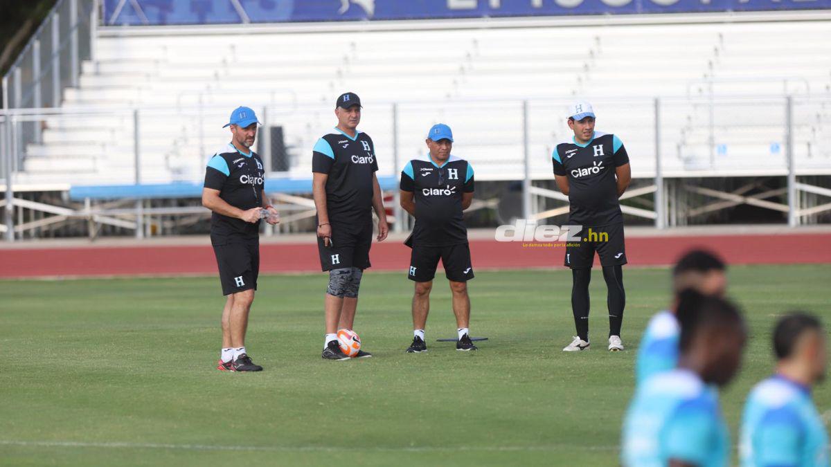 Con fuerza en el ataque: El once inicial de Honduras que Diego Vázquez mandará para enfrentar a México en la Copa Oro
