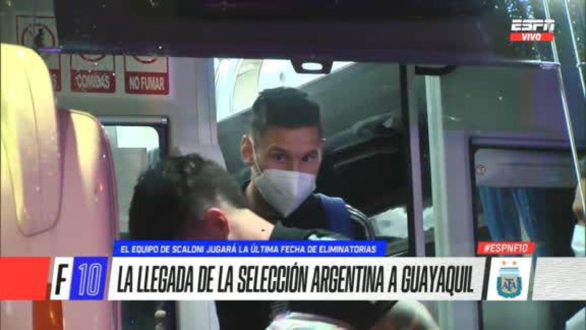 La drástica medida de seguridad aplicada a Messi en la concentración de Argentina en Ecuador
