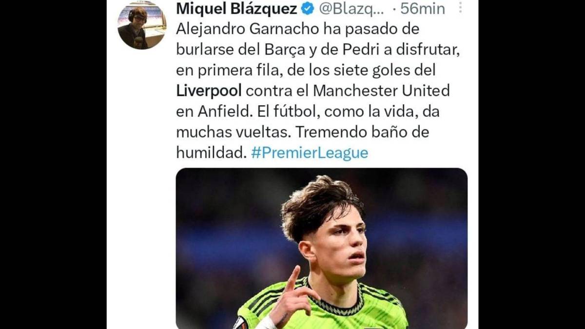 Cristiano Ronaldo y Garnacho son protagonistas: Los mejores memes que dejó la goleada del Liverpool al Manchester United