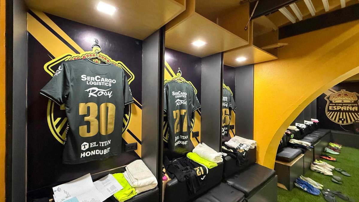 La curiosa decisión que había tomado Marathón con el camerino de Real España en el Morazán, pero se retractaron