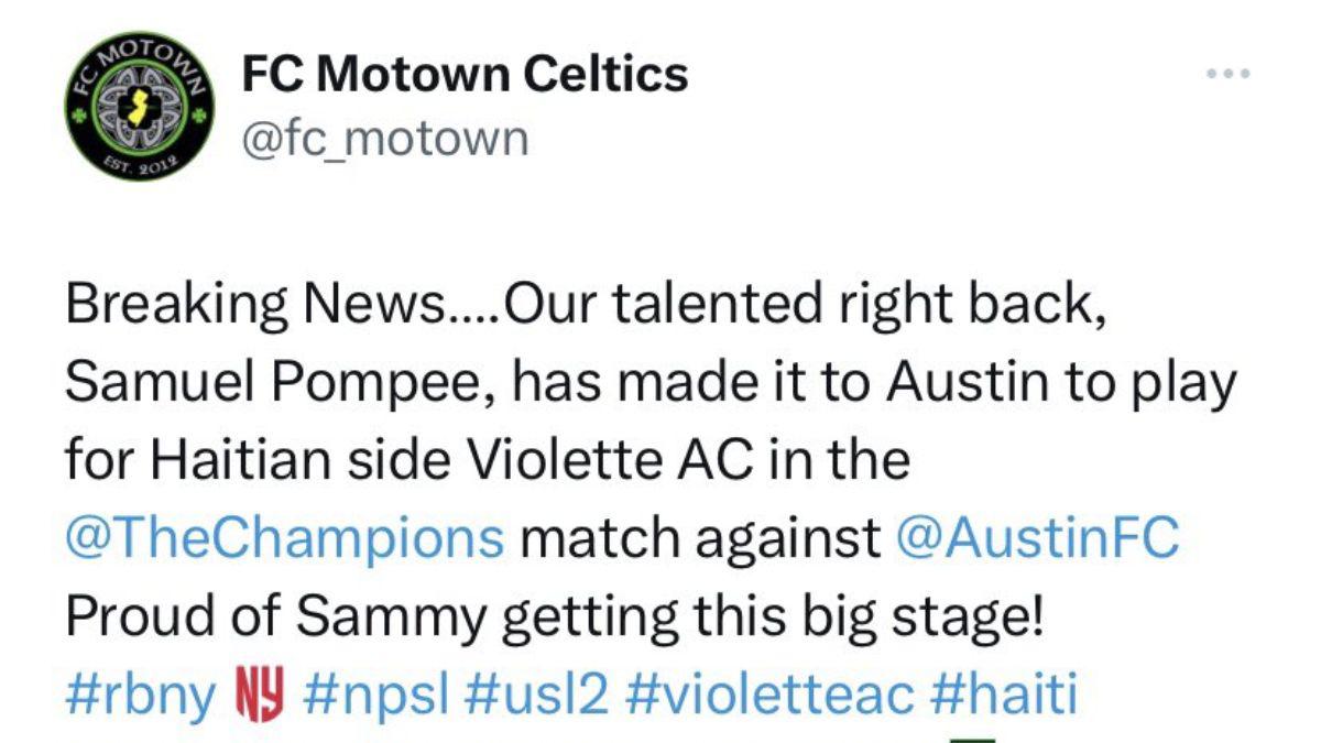 ¡Viajaron sin sus estrellas! Por falta de visa, el Violette AC “ficha” a jugadores para enfrentar al Austin FC en Champions de Concacaf