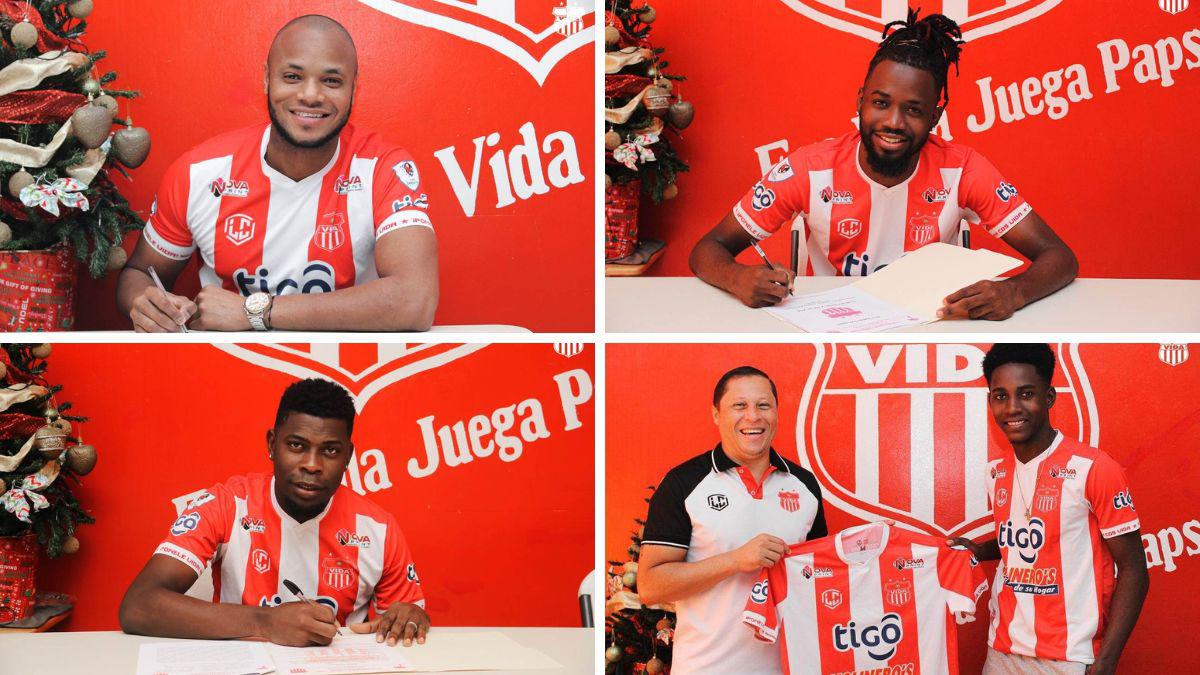 El Vida se sigue reforzando: Los ceibeños confirman cuatro nuevos fichajes para el Clausura 2023