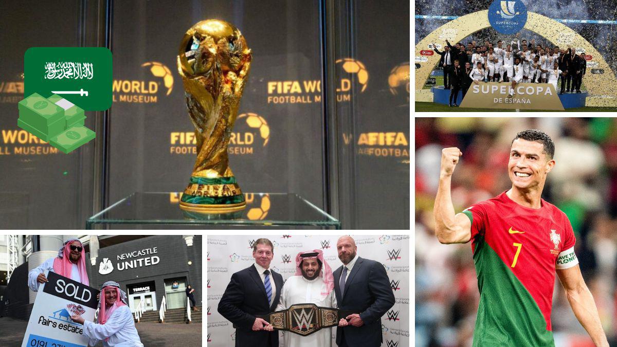 Cristiano Ronaldo, WWE, Tenis y Mundial 2030: estas son las millonarias inversiones de Arabia Saudita en el deporte