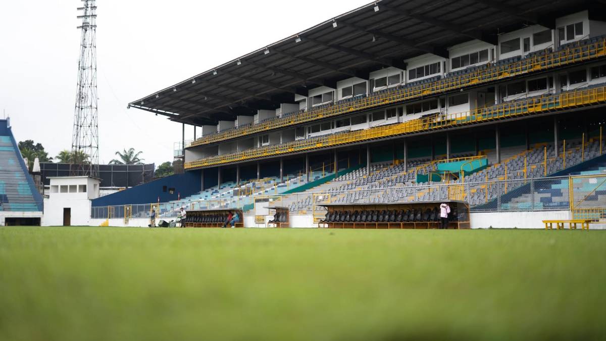 ¿Cómo luce la grama del estadio Morazán? Lo que le han hecho y lo que pasará con el césped en los próximos meses