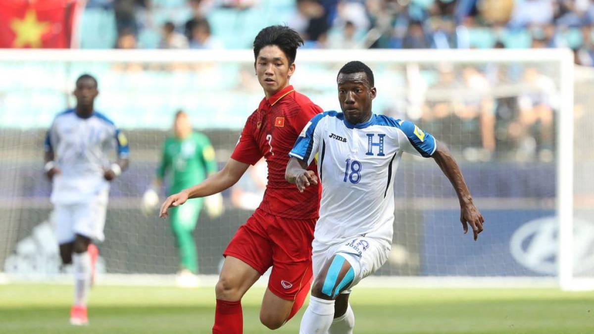 Darixon Vuelto fue uno de los referentes en ataque de Honduras en el Mundial de Corea Del Sur-2017.