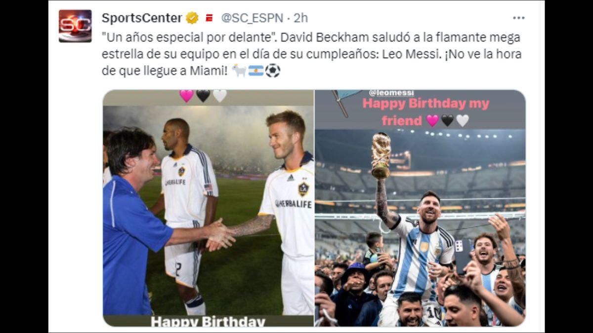 El mundo se rinden ante Messi en su cumpleaños 36: Mbappé el más sentimental; Barcelona, Inter Miami y PSG sorprenden