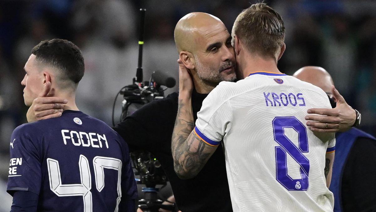 Guardiola quiere volver a contar con Kroos; ambos coincidieron en el Bayern Múnich.