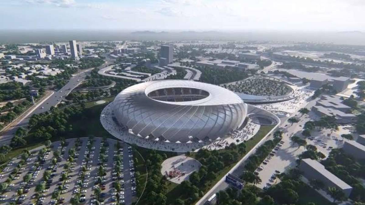 ¡Mega obra! Así avanza la construcción del estadio más grande que tendrá Centroamérica y uno de los más modernos en Latinoamérica