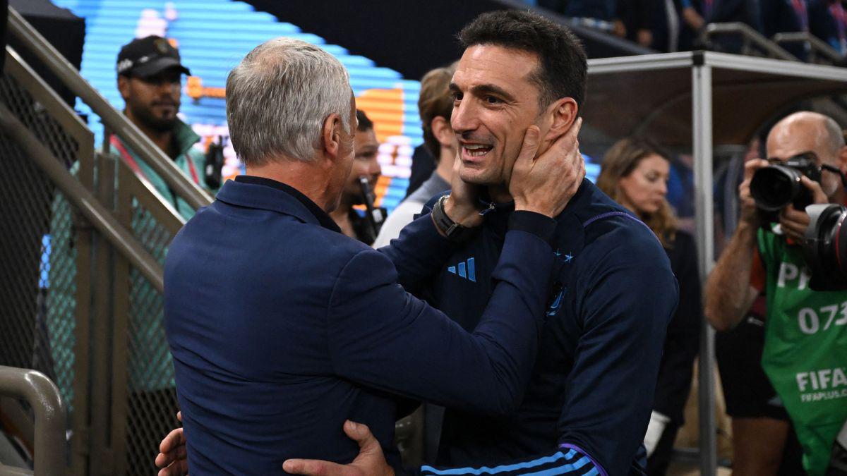 Estrellas junto a David Suazo, los nervios de Antonela, presidentes y carteles de Messi: así se vivió la previa del Argentina-Francia