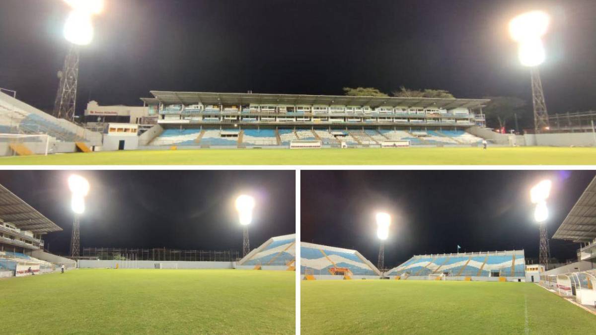 ¿Cuánto tiempo de vida tendrá la nueva cancha del Estadio Morazán? Notorio avance y lo que complementará el proyecto