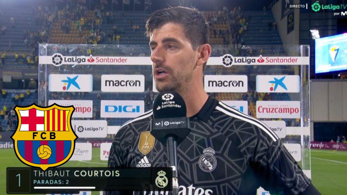 El crudo mensaje de Courtois al Barcelona: “Tenemos final, cuartos de Champions; Otros juegan de sábado a sábado”