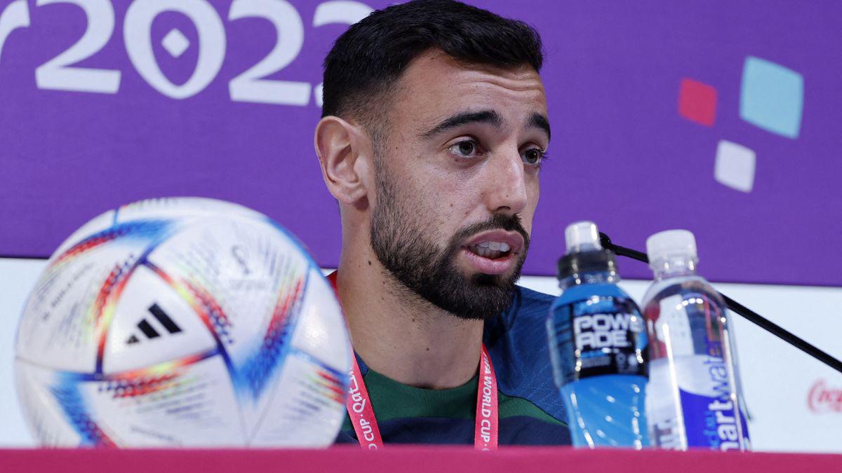 ¿Son enemigos? Bruno Fernandes contradice a Cristiano Ronaldo sobre el “aire fresco” de Portugal; y el polémico festejo de un gol