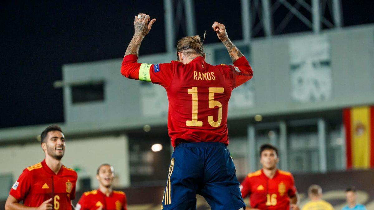 La espectacular carrera de Sergio Ramos con la selección de España: su récord, su último partido y los cuatro títulos con la Roja