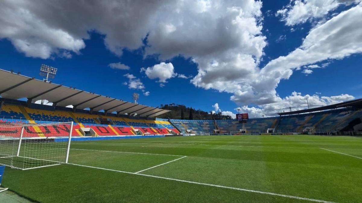 ¿Peligra el Motagua vs Real España? Así quedó la grama del Estadio Nacional Chelato tras el concierto de Grupo Firme