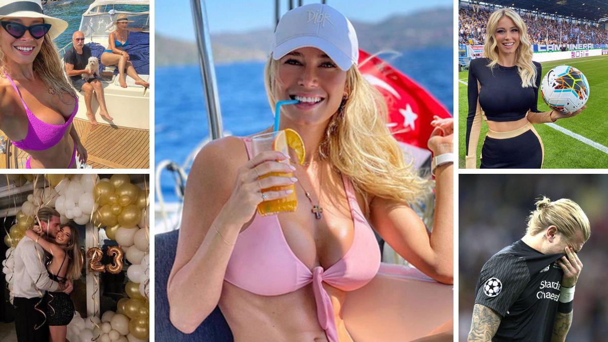 ¡No es tan malo en el amor! la hermosa periodista deportiva que está saliendo con el portero de ‘mantequilla’, Loris Karius