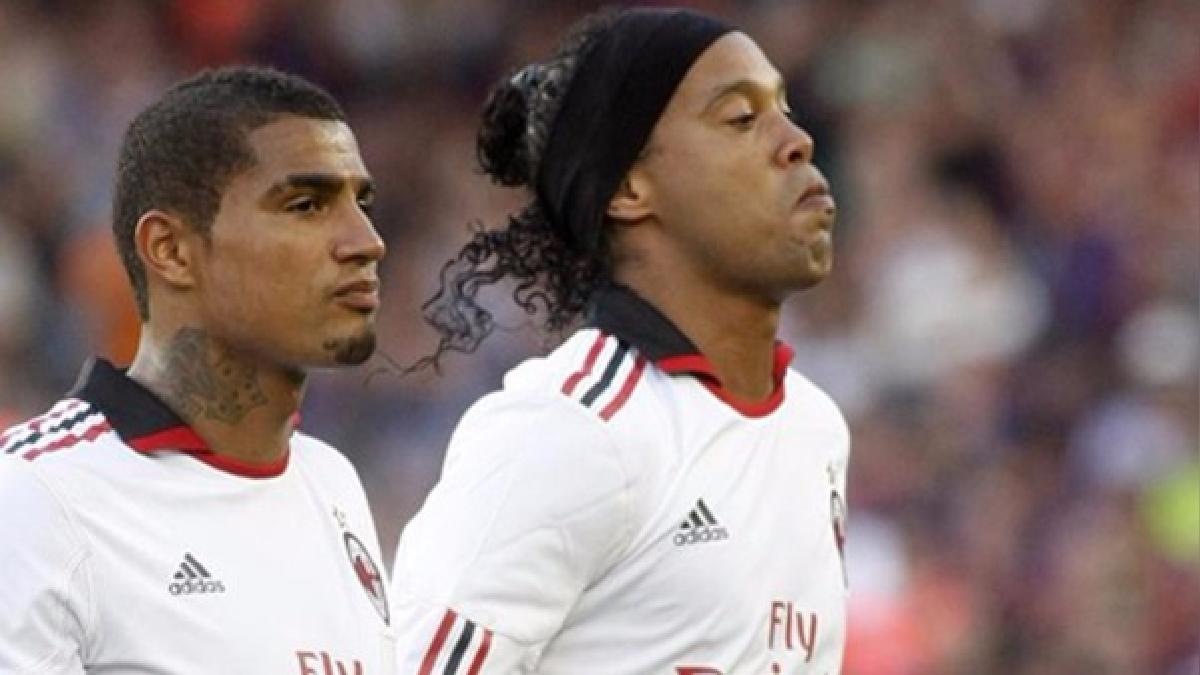 Kevin-Prince Boateng cuenta cómo su mujer se enteró que la engañaba... ¡por Ronaldinho!