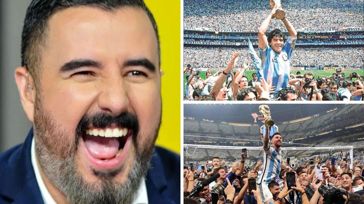 Álvaro Morales arremete contra Maradona y Messi: “Argentina ganó sus Mundiales con dopados y trampas”