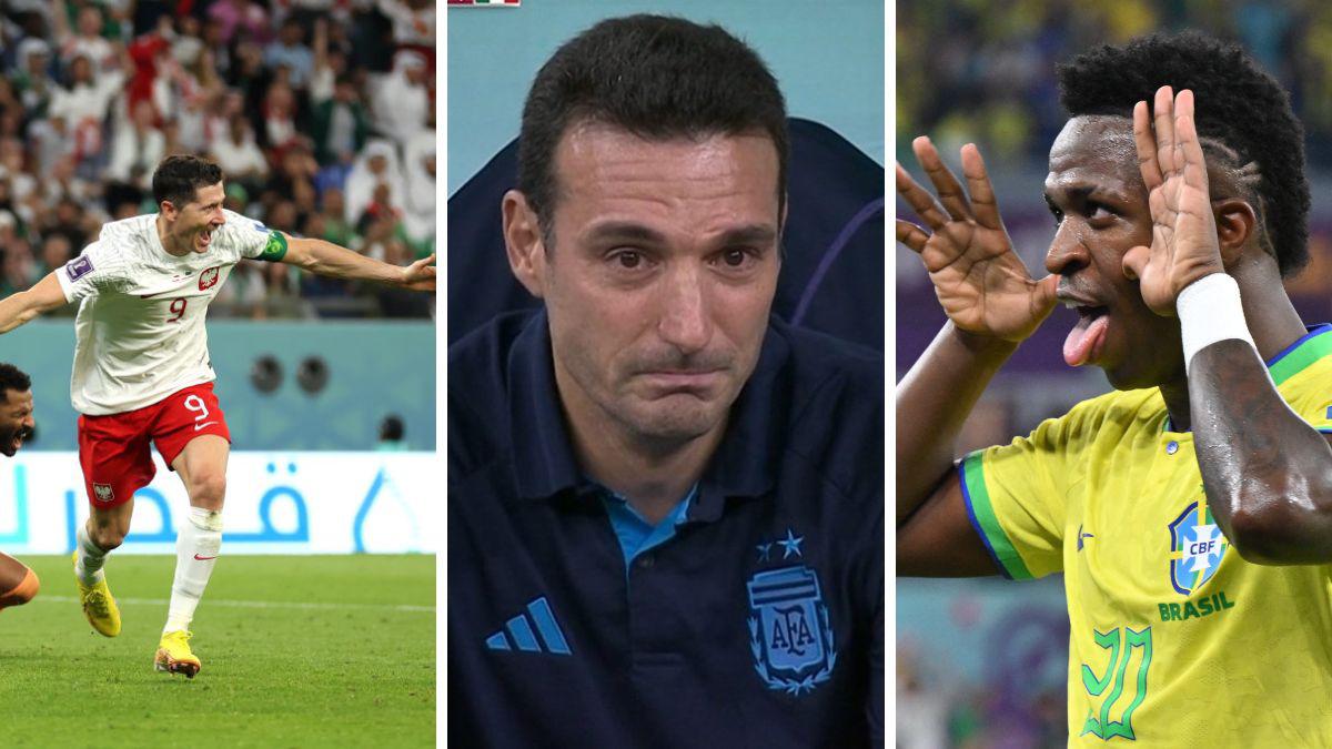 Lionel Scaloni se derrite ante Lewandowski y dice que si Argentina no es campeón, quiere que Brasil lo sea