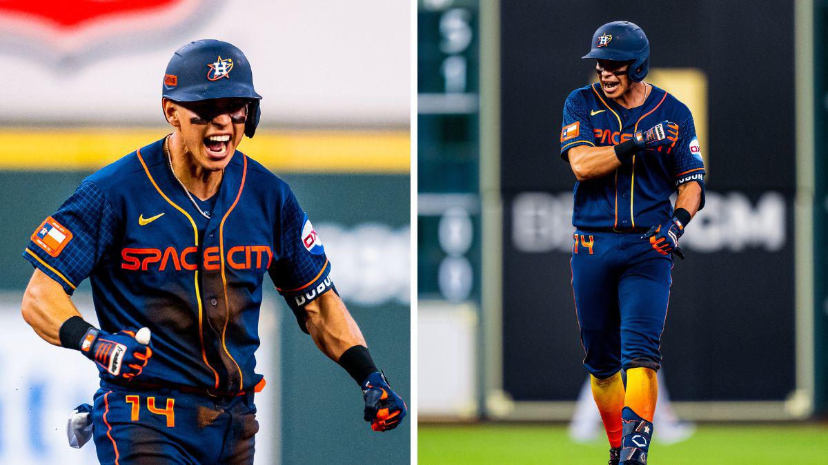 ¡Es un fenómeno! Mauricio Dubón conectó tres imparables y anotó dos carreras en el triunfo de los Astros de Houston ante los Giants