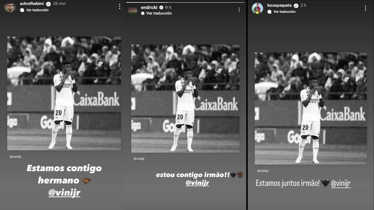 Vinicius recibe mensajes de apoyo tras ataques racistas en Mestalla: Ronaldo, Mbappé y otros futbolistas se solidarizan