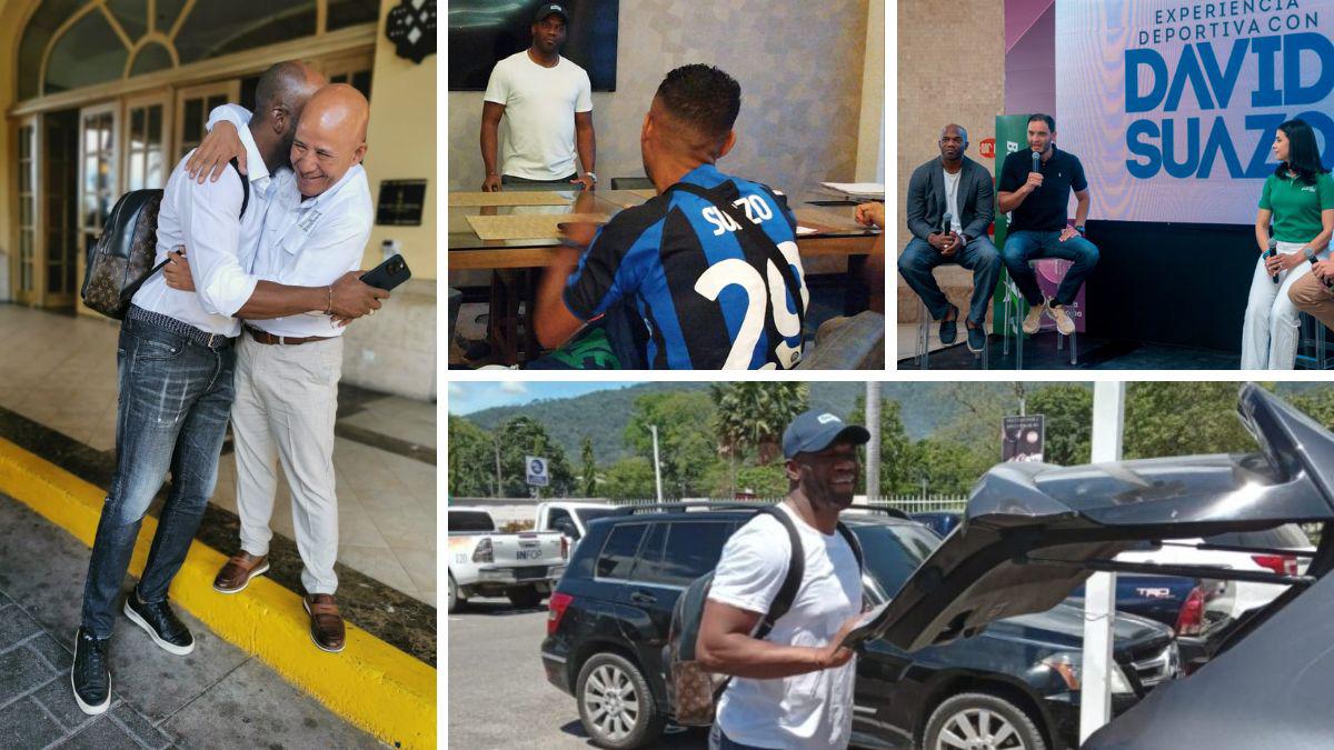 El ‘Rey’ está en casa: Así se la pasa David Suazo en su regreso a Honduras convertido en toda una personalidad mundial