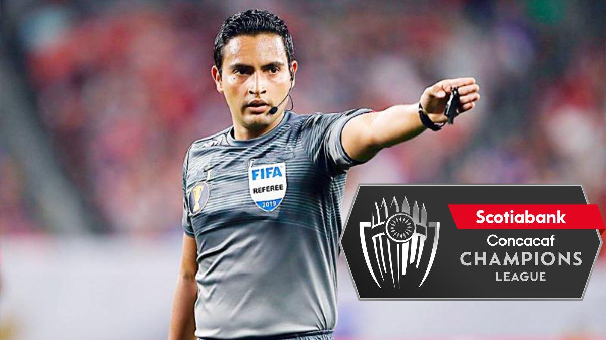 ¡Cerca de su segunda final! El árbitro hondureño Said Martínez pitará una de las semifinales de la Champions de Concacaf