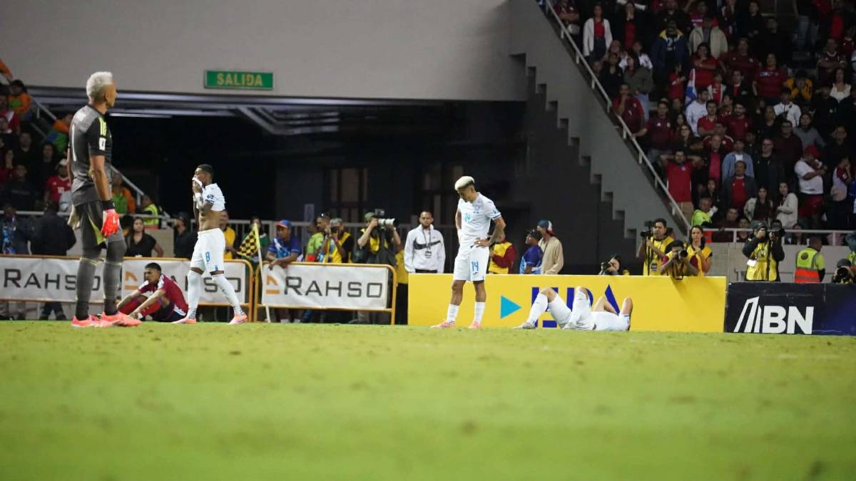¡Decepción total! Lágrimas de Honduras al quedarse sin opciones de disputar el Mundial 2026