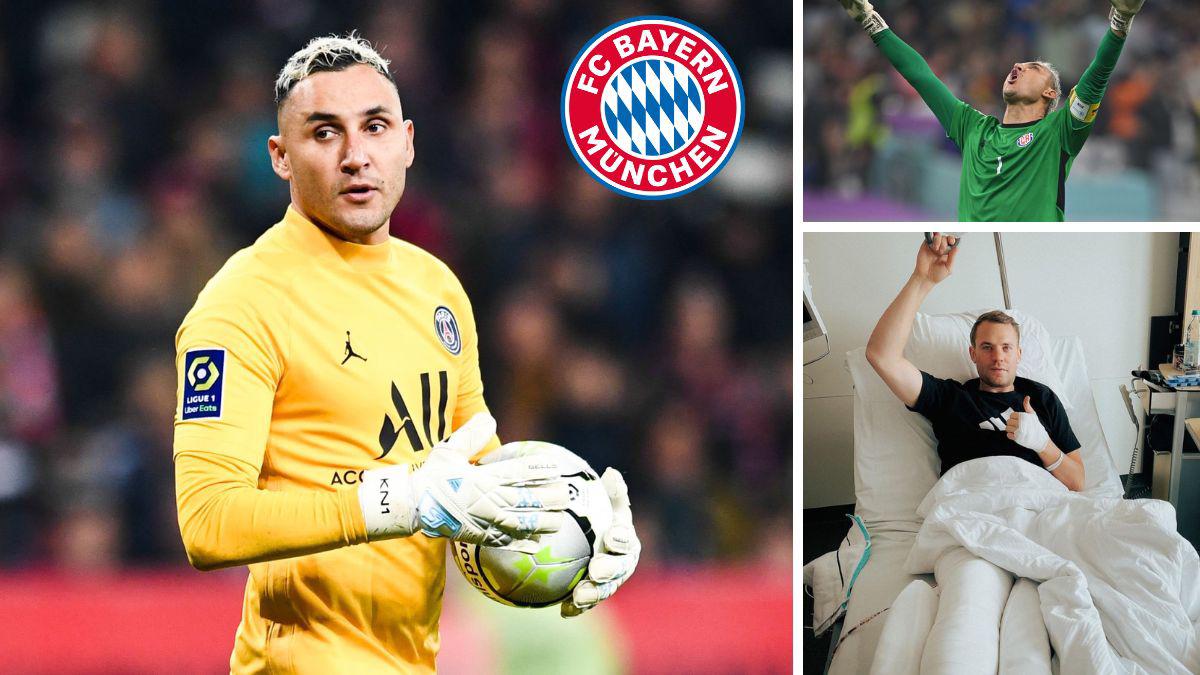Bayern de Múnich está interesado en fichar a Keylor Navas para sustituir al lesionado Manuel Neuer