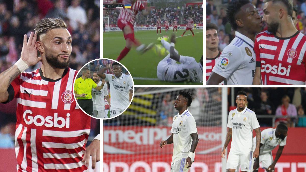 Las amenazas y burlas de Vinicius al Girona; la “peor” noche de Militao y los ‘raros’ festejos de Taty ante el Real Madrid