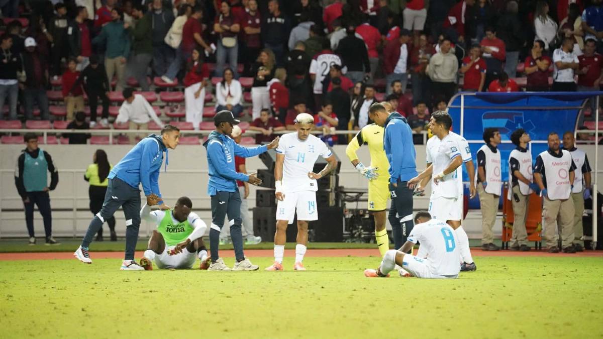 ¡Decepción total! Lágrimas de Honduras al quedarse sin opciones de disputar el Mundial 2026