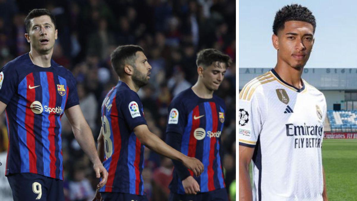 Jugador del Barcelona arremete contra Bellingham: “El Real Madrid que fiche a quien quiera; tenemos un equipazo”