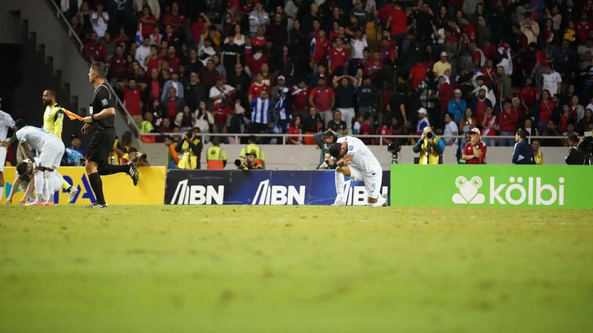 ¡Decepción total! Lágrimas de Honduras al quedarse sin opciones de disputar el Mundial 2026