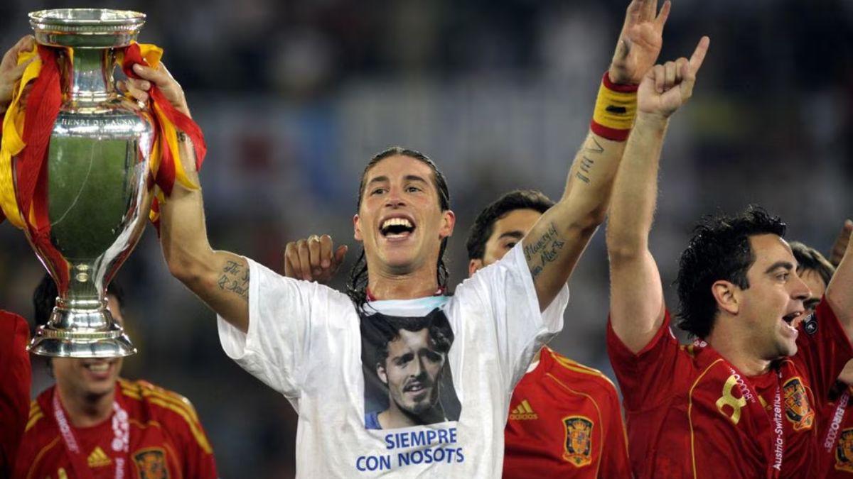 La espectacular carrera de Sergio Ramos con la selección de España: su récord, su último partido y los cuatro títulos con la Roja