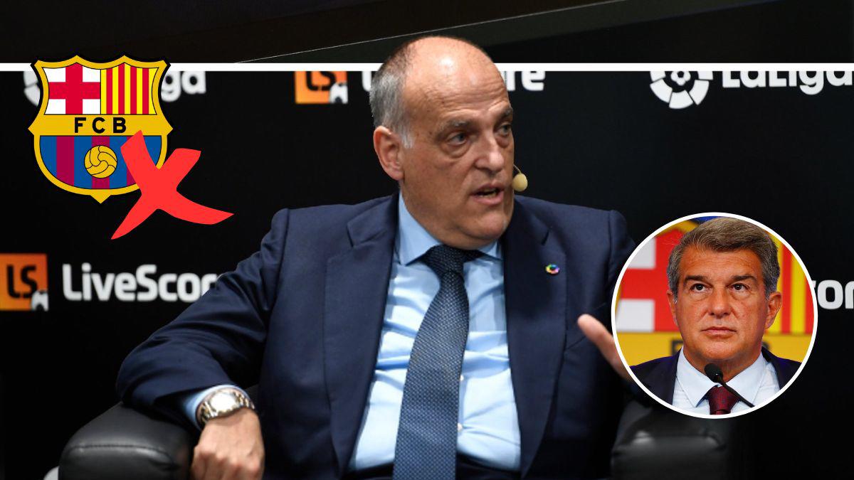 Javier Tebas arremete contra Laporta por ‘caso Negreira’: “Me siento avergonzado; es el peor momento del fútbol español”