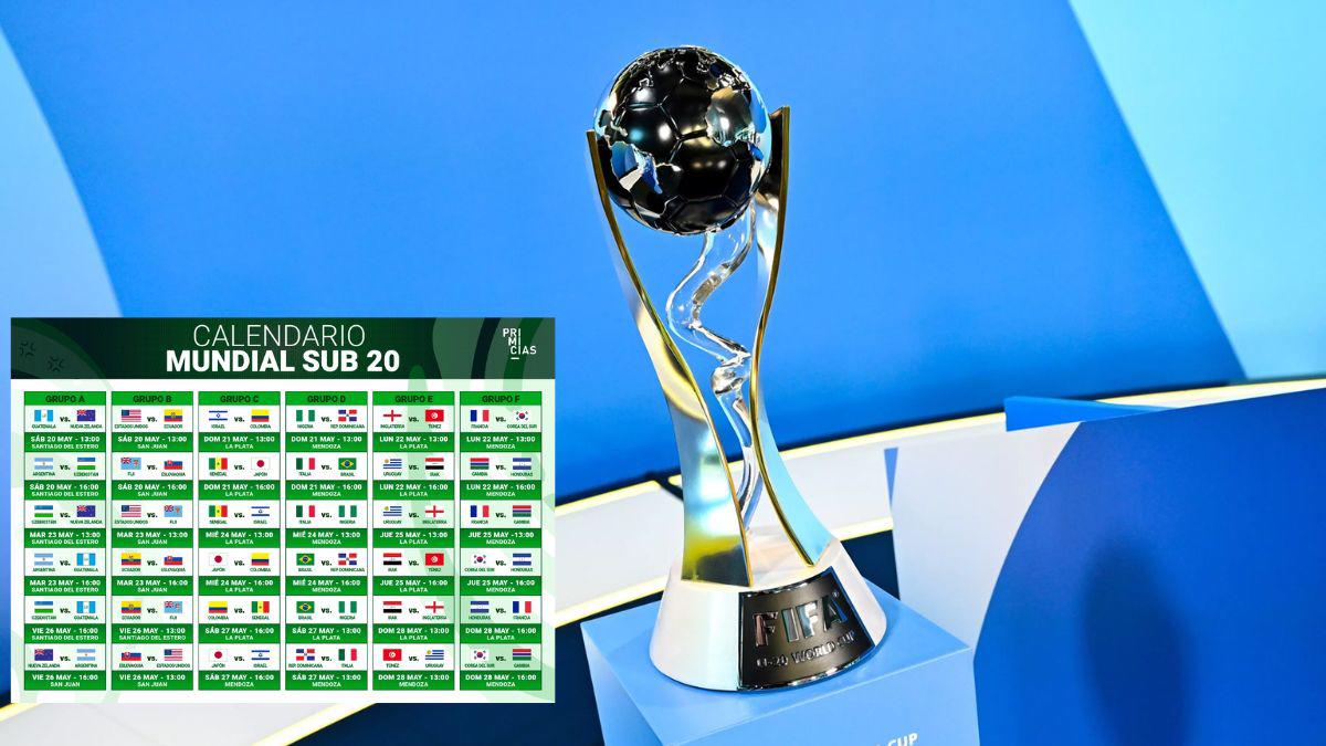 Mundial Sub20 de Argentina ¿Se podrán ver en Honduras? Hora y canal