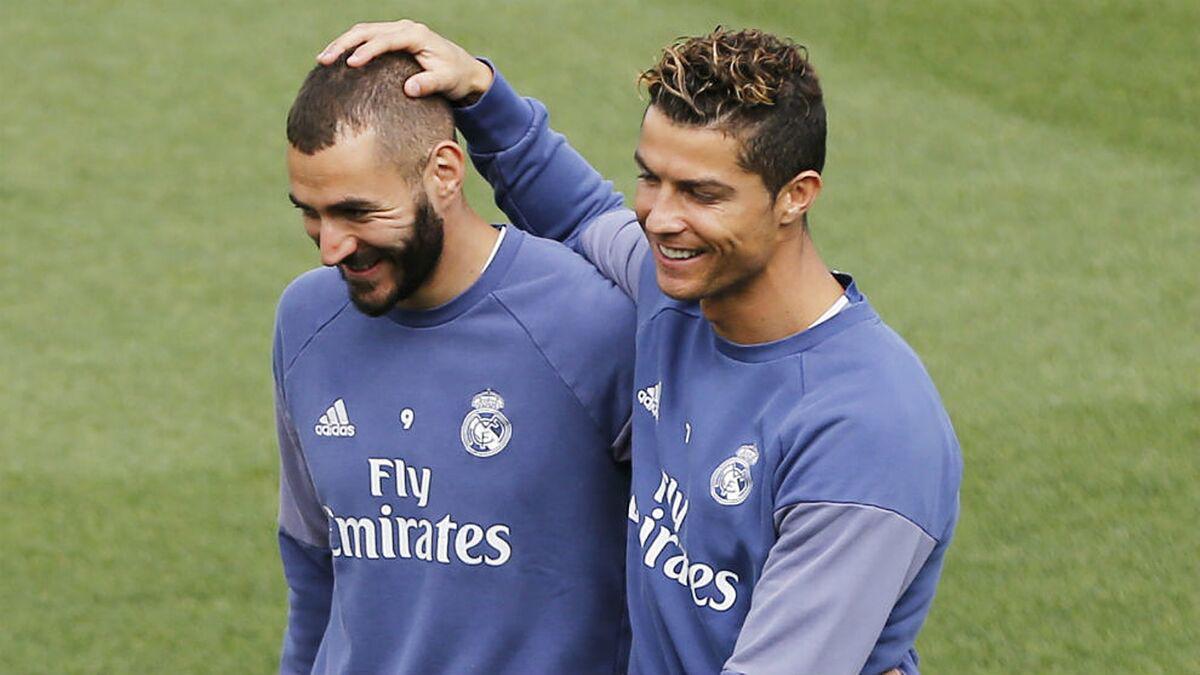 Benzema y Cristiano fueron compañeros en Real Madrid durante nueve años.