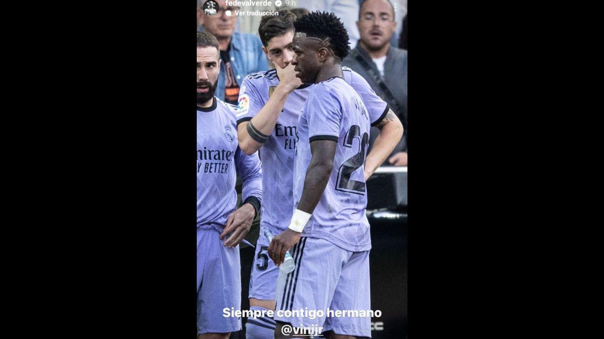 Vinicius recibe mensajes de apoyo tras ataques racistas en Mestalla: Ronaldo, Mbappé y otros futbolistas se solidarizan