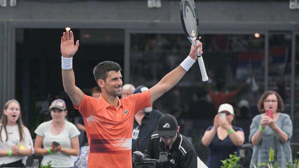 ¡Comenzó con pie derecho! Djokovic inicia su temporada con un triunfo en el torneo de Adelaida en Australia
