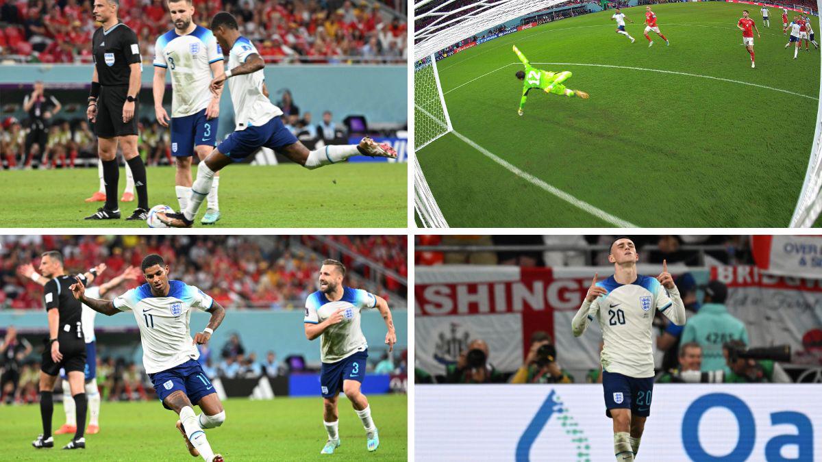 Así se vivió la clasificación a octavos de final de Inglaterra tras derrotar con doblete de Rashford y Foden a Gales