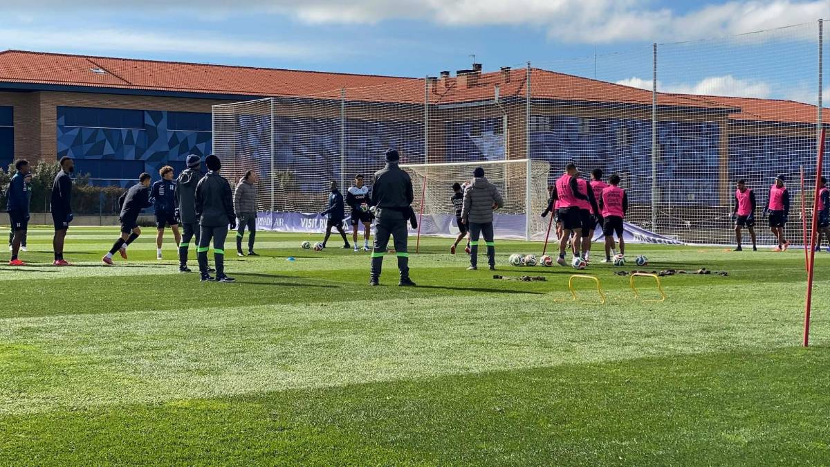 Selección de Honduras se despide de la sede del Atlético de Madrid y palpitan el juego contra Perú ¿Lesionados?