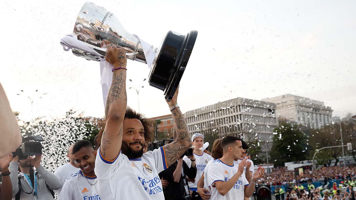 Espectacular fiesta: Real Madrid festejó en Cibeles con la afición su título 35 de la Liga de España