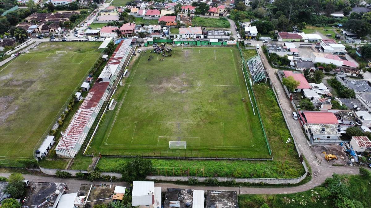 Los otros dos históricos estadios de Honduras que tendrán nueva grama; en uno la inversión es de 23.9 millones de lempiras