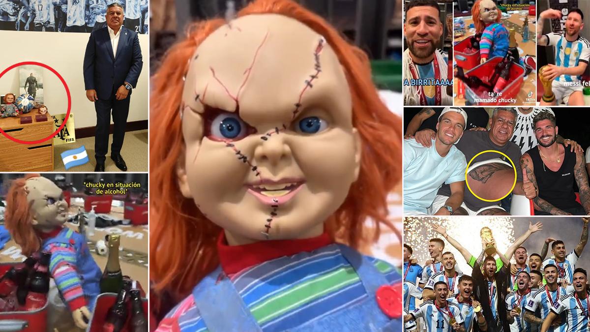 La ‘aterradora’ cábala de Argentina: ¿por qué era obligatorio tener a Chucky en los festejos tras conquistar el Mundial de Qatar?
