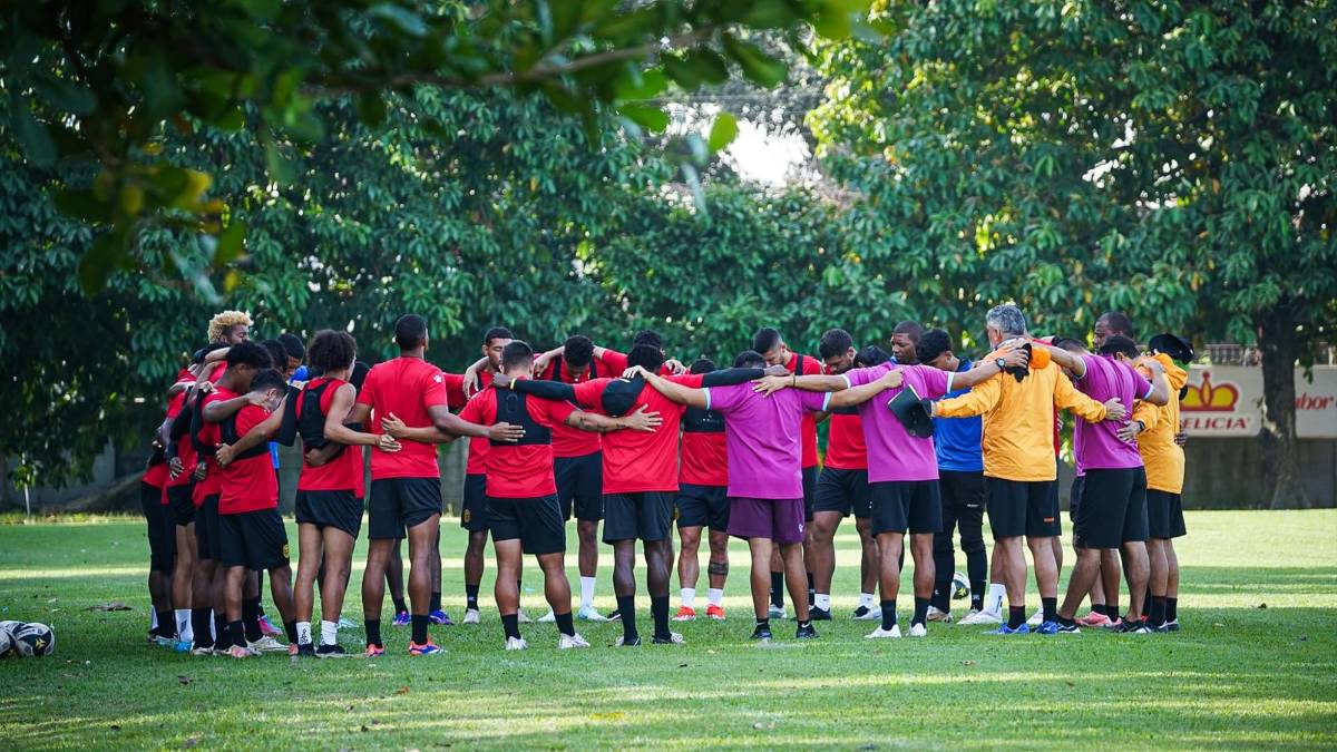 Real España vivió un día especial y pensando en Motagua: sorpresas y gran ambiente