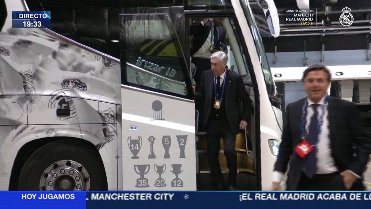 Brutal recibimiento al Manchester City y el enigmático mensaje de Vinicius antes de disputarse el pase a la final