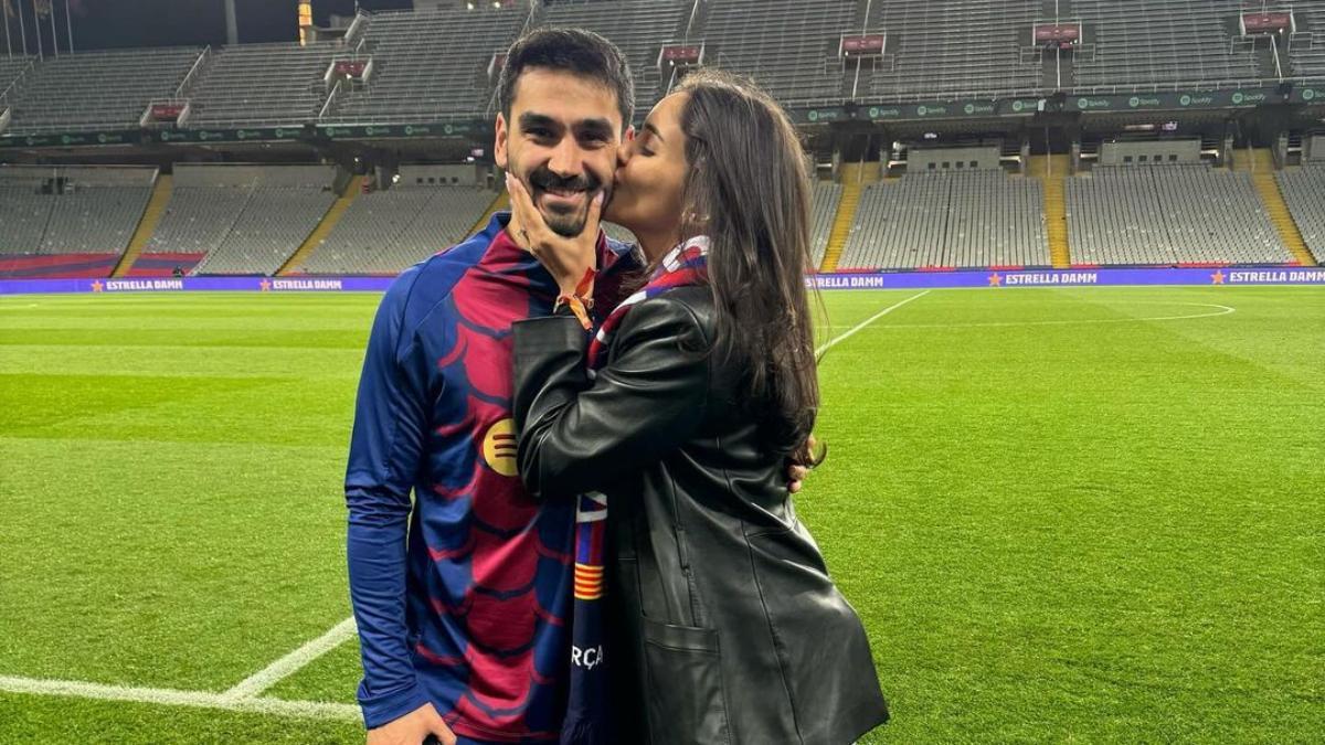 ¿Perdedores? Bella esposa de Gundogan envía mensaje a los jugadores del Barcelona: “Su mentalidad es triplete”
