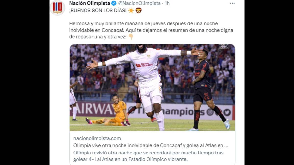 Kevin López con dedicatoria especial: Las reacciones de los jugadores del Olimpia tras el triunfo ante el Atlas en Concacaf