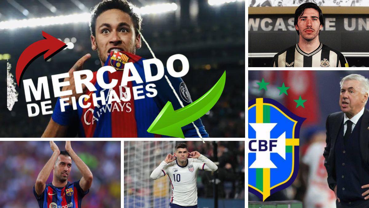 Mbappé “saldrá del PSG”, Neymar deja claro su futuro; Barca pierde a un gran jugador y Real Madrid ya tiene el reemplazo de Ancelotti