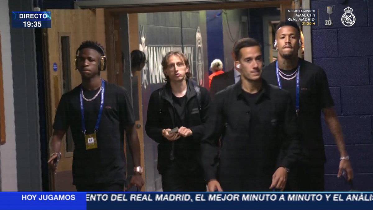 Brutal recibimiento al Manchester City y el enigmático mensaje de Vinicius antes de disputarse el pase a la final