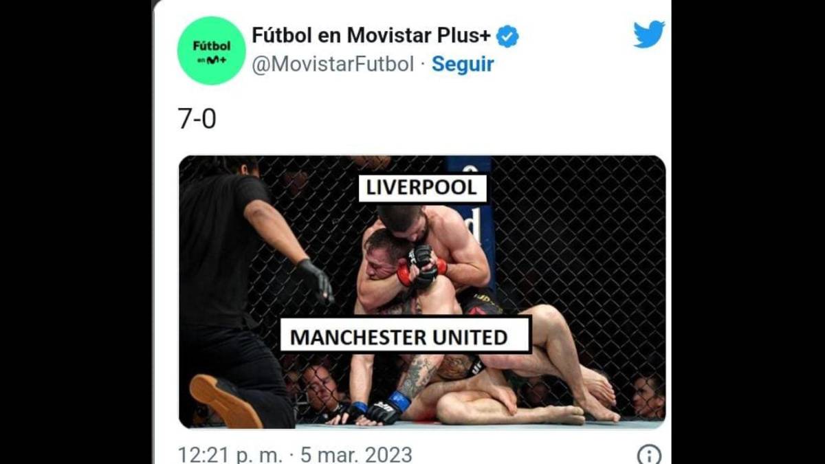 Cristiano Ronaldo y Garnacho son protagonistas: Los mejores memes que dejó la goleada del Liverpool al Manchester United
